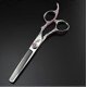 thumbnail image 4 of Juego de tijeras profesionales de peluquería de 15 cm con tijeras de entresacar y mango ergonómico., 4 of 5