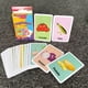 thumbnail image 2 of Tarjetas de cognición Montessori de doble cara para niños, juguetes educativos para niños pequeños, partes del cuerpo, frutas y animales, 36 piezas, 2 of 5