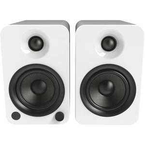 Kanto Living YU4 2-Way Powered Bookshelf Speakers (Pair, Ice)