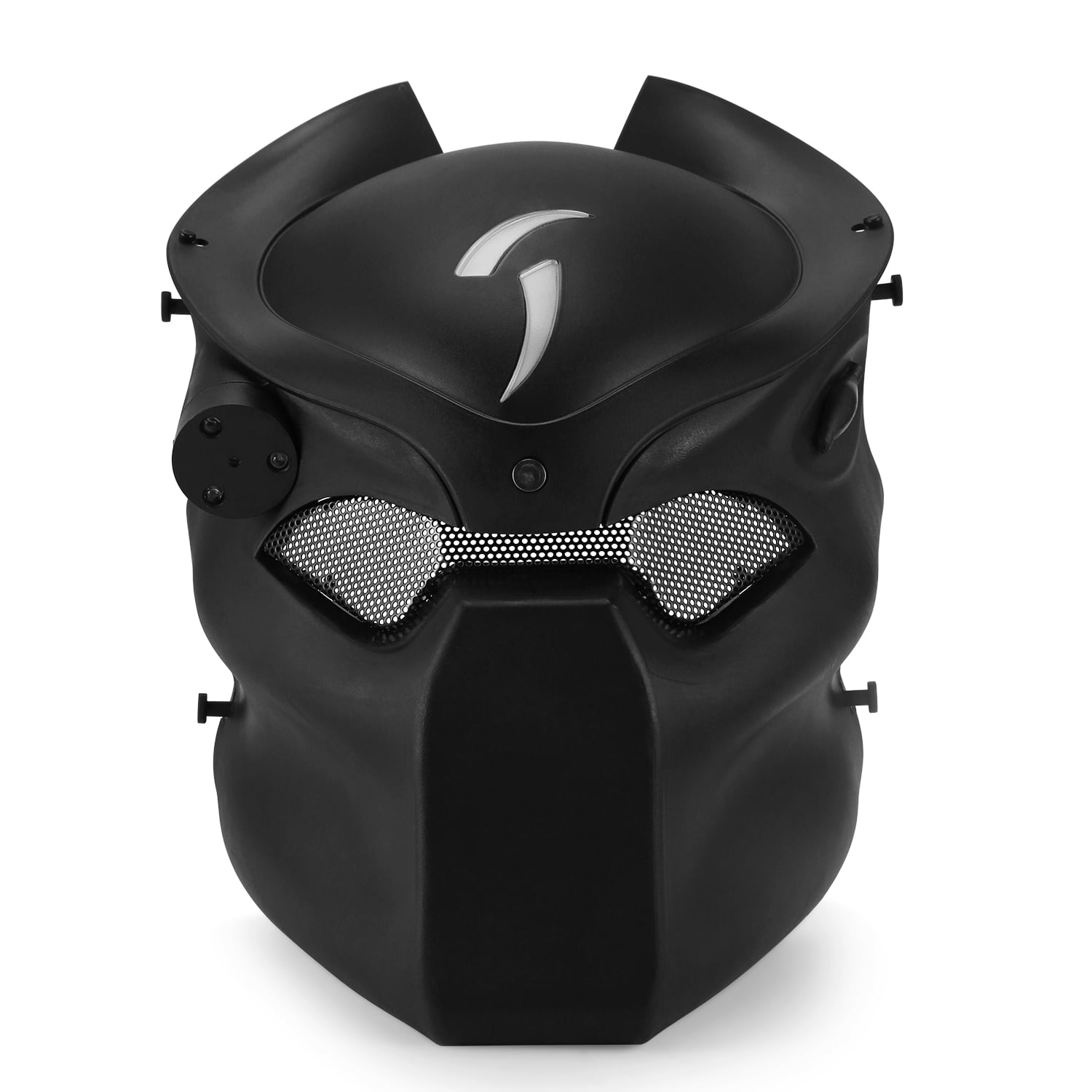 Custom Paintball Airsoft BB Gun Wire Mesh Predator Full Face Mask Cosplay Party 