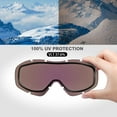 thumbnail image 4 of OutdoorMaster Ski Goggles OTG - over Glasses Ski/Snowboard Goggles for Men, Women & Youth - 100% UV Protection, 4 of 9