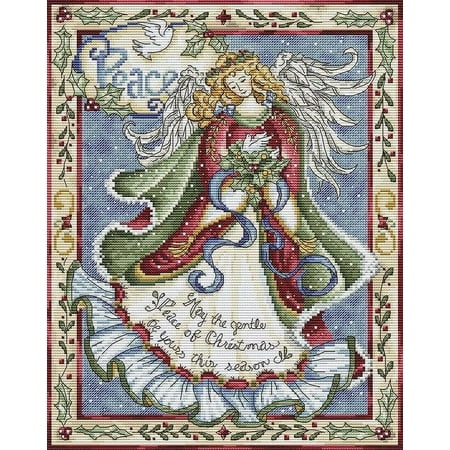 UPC: 4840746064937 | Letistitch Peace Angel ll Counted Cross-Stitch Kit