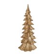 thumbnail image 1 of Décoration dorée en forme d’arbre de Noël de taille moyenne Fraîche, 1 of 6