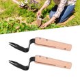 thumbnail image 4 of Deshierbe Manual Con Cabeza Bifurcada, Artilugios Para Plantar, Pala Para Eliminar Malas Hierbas, Resistente Al Desgaste Para Pequeños Huertos Para Cavar Vegetales Silvestres Higoodz Otros, 4 of 8