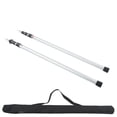 thumbnail image 2 of Adjustable Tent Rods, Wind  Camping Tent Poles 95 To 235cm Wear  with Storage Bag for Backpacking, 2 of 8