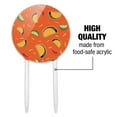 thumbnail image 6 of Acrylic Delicious Taco Fiesta Pattern with Chili and Lime Cake Topper Party Decoration for Wedding Anniversary Birthday Graduation, 6 of 6