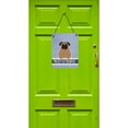 thumbnail image 2 of Carolines Treasures BB5586DS1216 Pug Brown Welcome Wall or Door Hanging Prints, 2 of 2