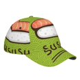 thumbnail image 3 of Daiia Fresh Sushi Baseball Cap Men Women Classic Adjustable For Running Workout And Outdoor Activitie All Season Dad Hat Gift, 3 of 9
