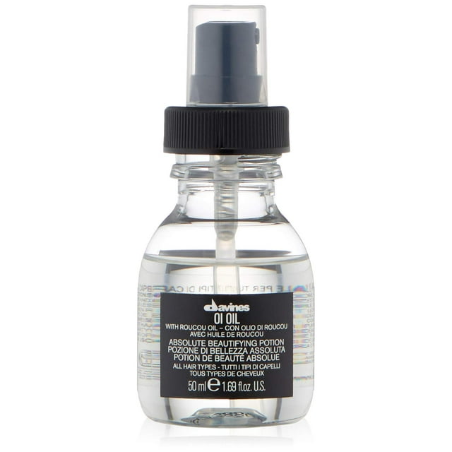 Aceite capilar Davines Oi Oi Oil, 50 ml, añade brillo y combate el encrespamiento