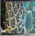 thumbnail image 4 of Ambesonne Vintage Shower Curtain, Floral Themeds, 69"Wx70"L, Multicolor, 4 of 5