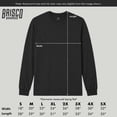 thumbnail image 5 of Michael Jackson King of Pop Toe Stand Crew Neck Long Sleeve Graphic Tee Brisco Brands S, 5 of 5