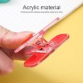 thumbnail image 4 of 2Pcs File Clip Strong Clamping Force Good Sealing Press Opening Space-saving Cartoon Eyes Document Clamp Office Supply, 4 of 4