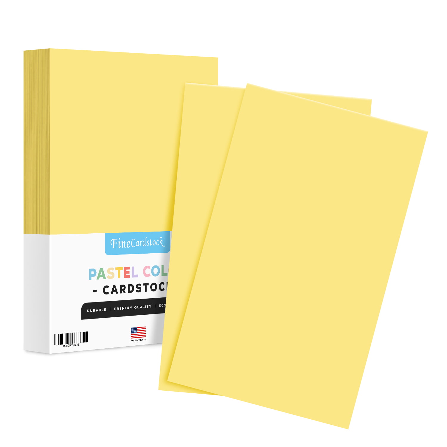 8.5 x 14 Cream Cardstock Paper, 67lb Vellum Bristol, Legal Size, 1000  Sheets
