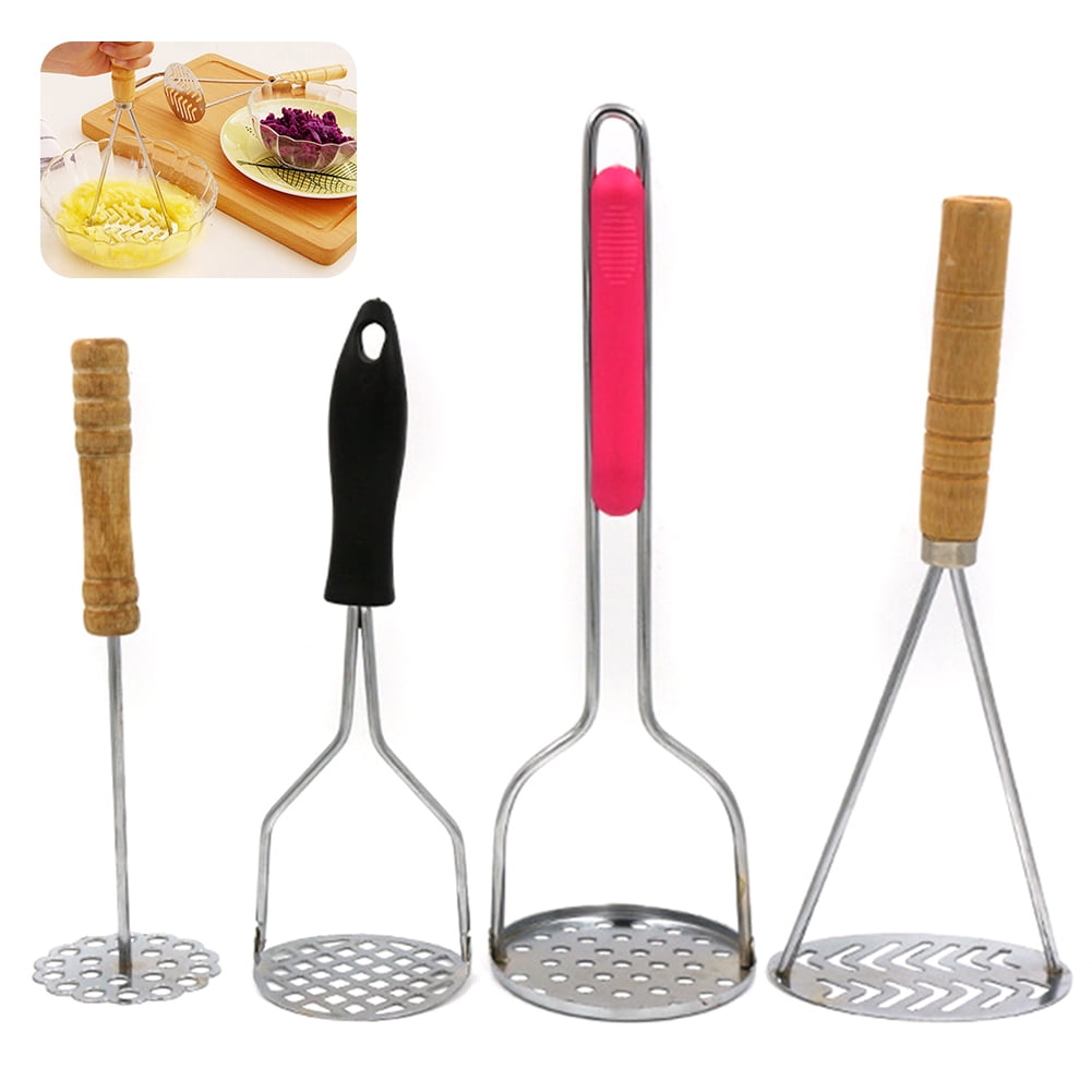 Non Slip Handle Stainless Steel Potato Masher Ricer Vegetable Blender Tool OZP Non Slip Handle Stainless Steel Potato Masher Ricer Vegetable Blender Tool OZP