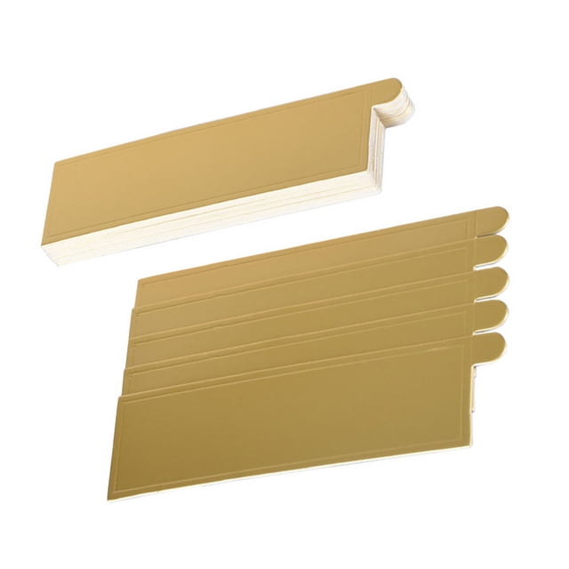 GETAJGHSD 100 Pcs Planches de Gâteau Mousse Dorée Chic pour Autres Activités
