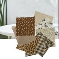 thumbnail image 4 of serony 8pcs Cotton Sewing Quilting Fabric Patchwork DIY Clothing Sewing Craft Stars Pattern Fabric 50x50cm, 4 of 7