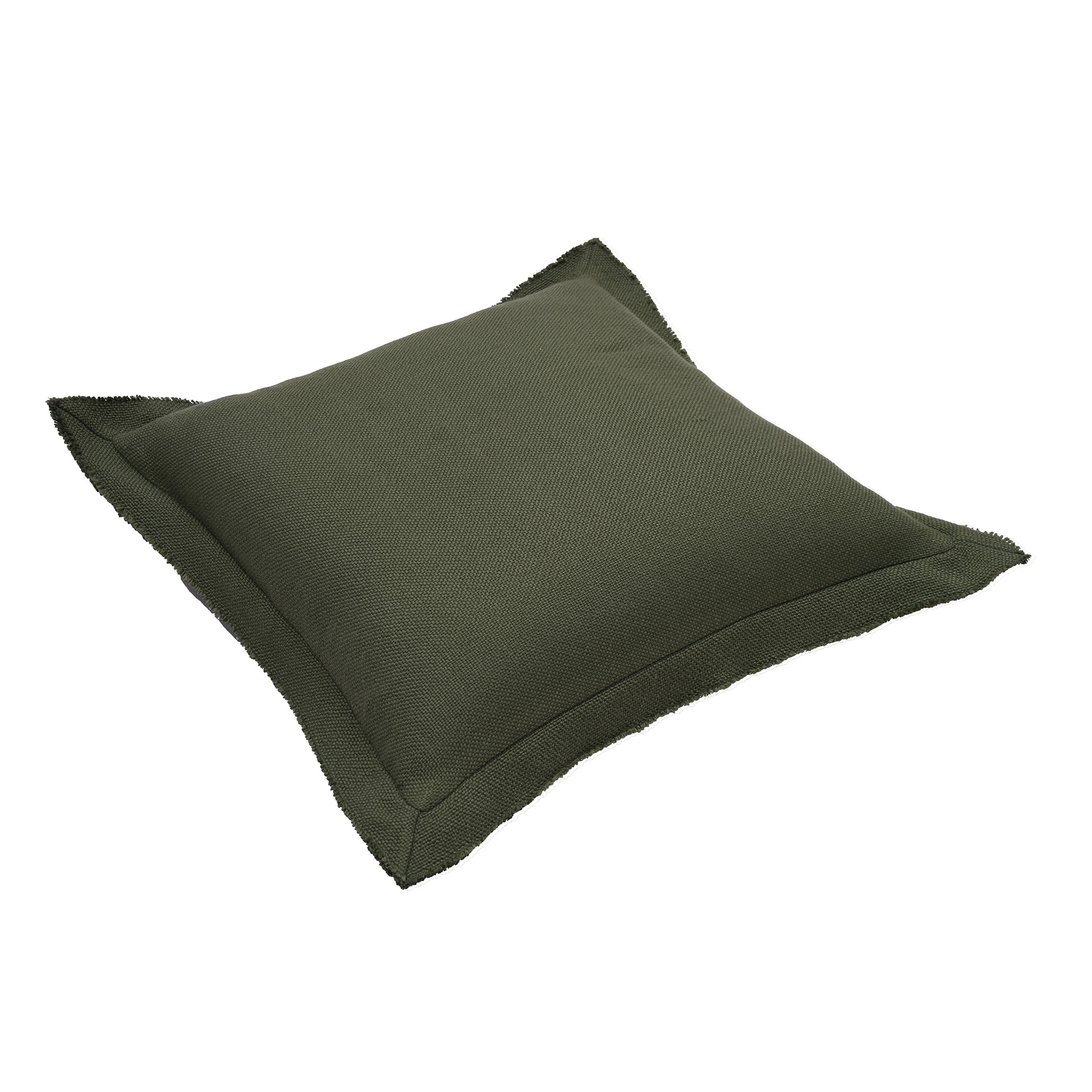 Better Homes & Gardens 24" x 24" Blake Bi-Flange Throw Pillow Cover, Cypress Tree