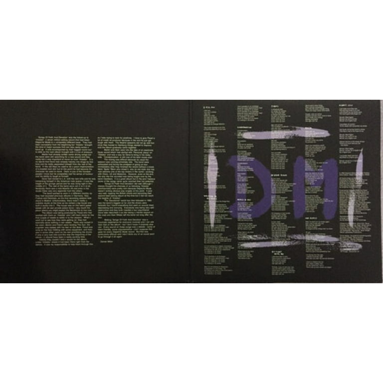 Depeche Mode: Songs Of Faith and Devotion (180g) Vinyl LP
