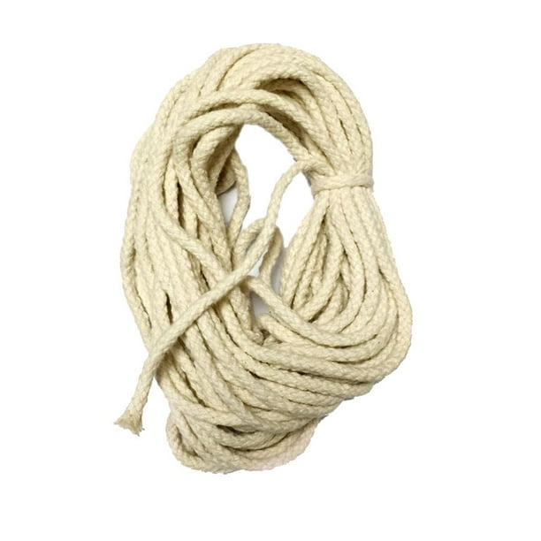 2 Pieces 10 Meters Natural Fibers Cotton Rope Multipurpose Rope Craft Rope  Replacement Cord 