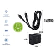 thumbnail image 2 of Cargador Compatible Con iPhone Cable Tipo C Carga Rápida 20w Color Negro, 2 of 10