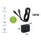 thumbnail image 2 of Cargador Compatible Con iPhone Cable Tipo C Carga Rápida 20w Color Negro, 2 of 10