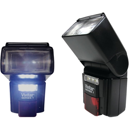 Vivitar VIVDF7000NIK DSLR AF Flash/LED Video Light for Nikon