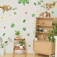 thumbnail image 4 of Watercolor Sloth Wall Decal Branches Large Size Cute Animal Wall Sticker Kid's Room Nursery Playroom Classroom Bathroom Background Decoration, 4 of 9