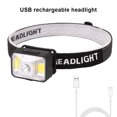 thumbnail image 3 of Advancent Powerful Headlamp Rechargeable Flashlight SuperOutdoors Mini Frontal Battery Portable Headlight Climb Hunting Camping Torch Type2 NO2, 3 of 6
