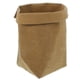 thumbnail image 4 of BRIGHTFUFU Contenedor de papel Kraft lavable Bolsa de papel decorativa reutilizable Organizador Cubierta de maceta Juguete para decoración y almacenamiento Tamaño S (Marrón claro), 4 of 8