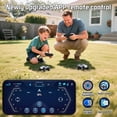 thumbnail image 3 of Aijohnny Mini Rc Truck, 1:64 Scale Alloy Shell Truck Remote Control Car with Lights, 2.4Ghz & APP Remote Control, Speed & Steering Adjustable, Birthday Gifts for Kids 3-12 Year Old, 3 of 8
