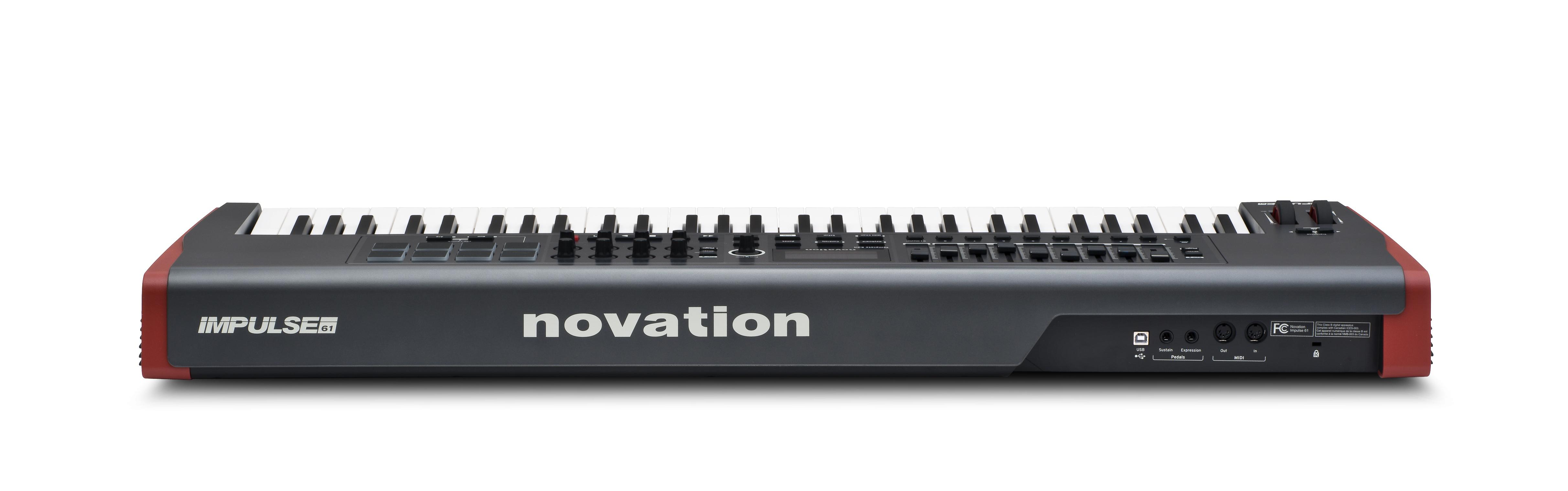 Free Shipping! Novation - Impulse MIDI Interface/Keyboard