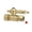 Brass, variant on Kingston Brass CC44451TL 5/8-Inch O.D. Comp x 1/2-Inch O.D. Comp Quarter-Turn Straight Shut-Off Valve in Polished Chrome