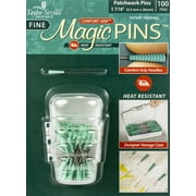Taylor Seville Fine Magic Pins - Patchwork 100/Pkg-W/Designer Storage Case