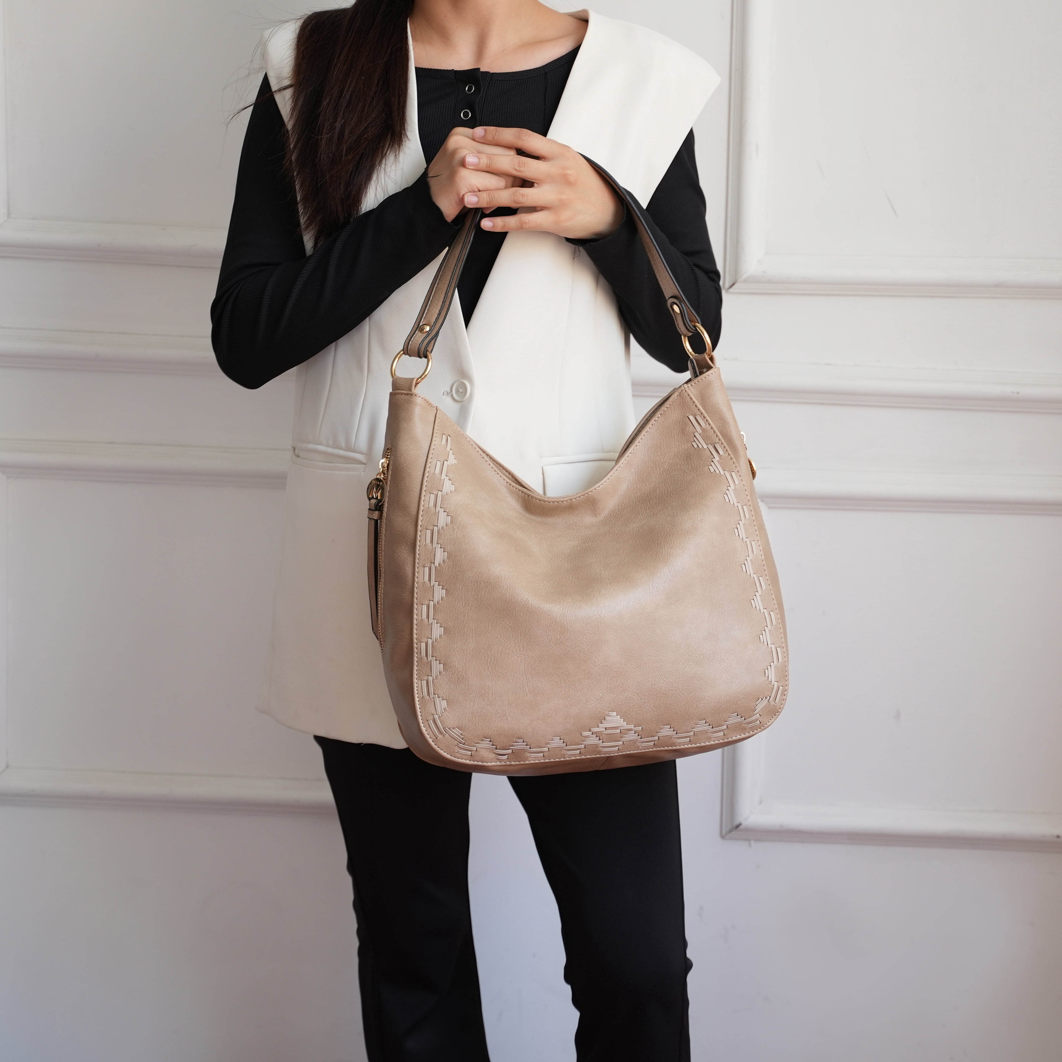 MKF Collection Lucille Shoulder by Mia k and Wallet- 2 pieces