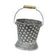 thumbnail image 4 of Maceta portátil decorativa con asa de hierro forjado y estampado de lunares blancos Pequeño, 4 of 9