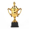 thumbnail image 2 of Trofeo Plástico Oro Fútbol Baloncesto para La Ceremonia Fiesta (24 5 Cm), 2 of 9