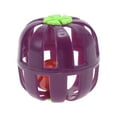 thumbnail image 1 of Juguetes para gatos en forma de calabaza portátil 1 Pc de Bargains Únicos para exteriores de plástico morado, 1 of 3