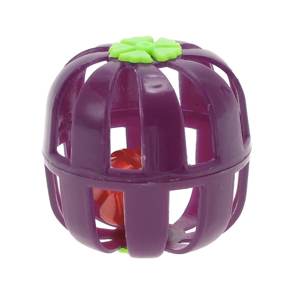 1 Pc Portable Pumpkins Shape Cat Teaser Toys for Outdoor Purple