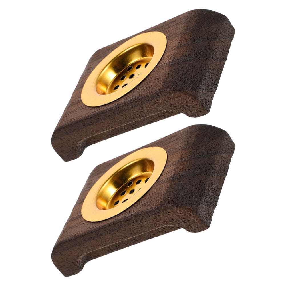 ELAYARD 2Pcs Incense Burner Yoga Wooden Coffee Middle Eastern Arabic Home Decor for Adults Meditation