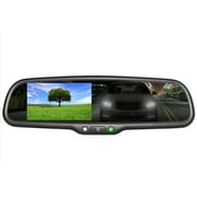 Master Tailgaters OEM Rear View Mirror Monitor with 4.3" Auto Adjusting Brightness LCD   Auto Dimming Mirror - Universal Fit