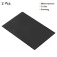thumbnail image 3 of Uxcell 12" x 20" x 0.04" Magnetic Dry Erase Board Blackboard Sticker Flexible, Black 2 Roll, 3 of 6