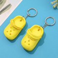 thumbnail image 4 of Mini Croc Keychain Rubber Slipper Key chain Shoe For Women And Girls, 4 of 5