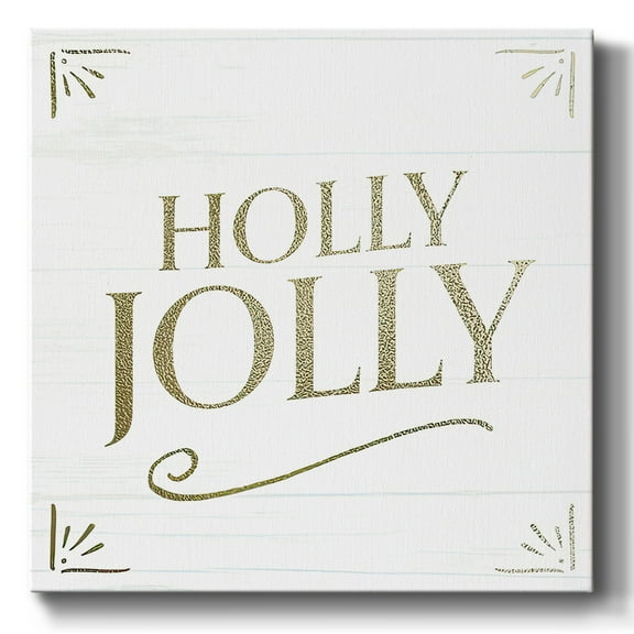 Golden Sentiments IV- Gallery Wrapped Canvas