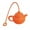 Orange, variant on Cute Colorful Silicone Tea Infusers, Reusable Safe Loose Leaf Tea Bags Strainer Filter with Long Rope