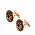 thumbnail image 2 of Print Elegant Men's Stainless Steel Cufflinks Set for Dress Shirts - for Formal Wear and Business Events, 2 of 6