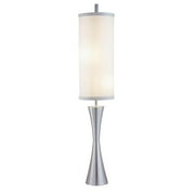 Adesso Geneva Floor Lamp, Finished Steel