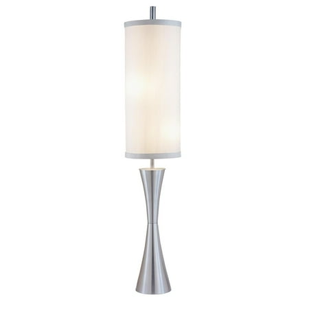 Adesso Geneva Floor Lamp, Finished Steel