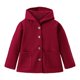 thumbnail image 1 of Abrigo de invierno Gibobby para bebés y Niñas Chaqueta de abrigo a de viento color sólido Rojo 3-4 Años, 1 of 5