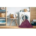 thumbnail image 2 of Ahgly Tapis Rond Lavable en Machine Intérieur Transitionnel Rose Brûlé, 7 Pieds Rond, 2 of 7