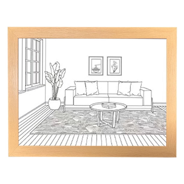 Pintura de iluminación decorativa, pintura luminosa LED de 3 colores alimentada por USB, arte minimalista moderno, pintura brillante para dormitorio, sala de estar y ventana